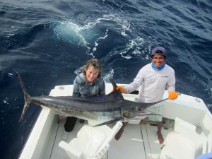 160 lb Striped Marlin fished in Cabo San Lucas on 2/4/20