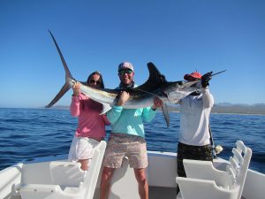 140 lb Striped Marlin fished in Cabo San Lucas on 2/27/20