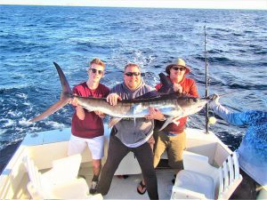 Catch & release 110 and 120 lb Striped Marlin in Cabo San Lucas on 12/14/20