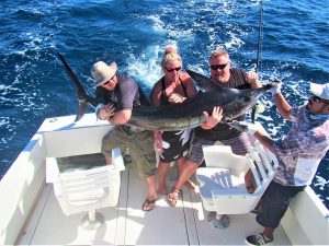 Catch & release 110 and 120 lb Striped Marlin in Cabo San Lucas on 12/16/20