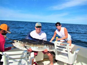 Catch & release 120 lb Striped Marlin in Cabo San Lucas on 1/5/2021