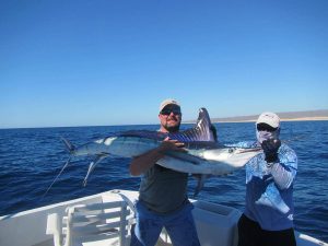 Catch and release two STRIPED MARLIN. 110 LB. and 120 LB in Cabo San Lucas on 1/9/21