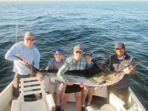 Catch and release STRIPED MARLIN. 130 LB. in Cabo San Lucas on 3/22/21