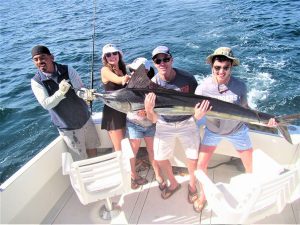 Catch and release STRIPED MARLIN. 120 LB. in Cabo San Lucas on 3/23/21