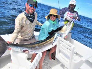 Caught  and released 2 Striped Marlin, 120 and 130 lb, in Cabo San Lucas on 4/22/21