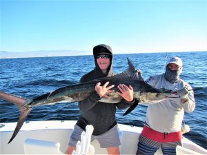 Caught  and released 110 and 120 lb Striped Marlin in Cabo San Lucas on 5/6/21