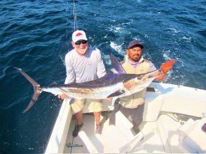 Catch & release 110 lb and 120 lb Striped Marlin in Cabo San Lucas on 5/12/2021