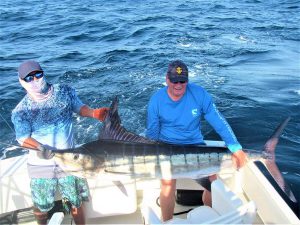 Catch & release 140 LB. Striped Marlin in Cabo San Lucas on 5/25/2021