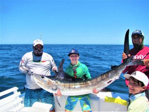 Caught  and released 120 lb Striped Marlin in Cabo San Lucas on 6/5/21