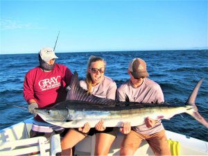 Caught  and released 120 lb Striped Marlin in Cabo San Lucas on 6/11/21