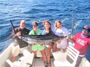 Catch & release 200 LB Striped Marlin in Cabo San Lucas on 7/14/2021